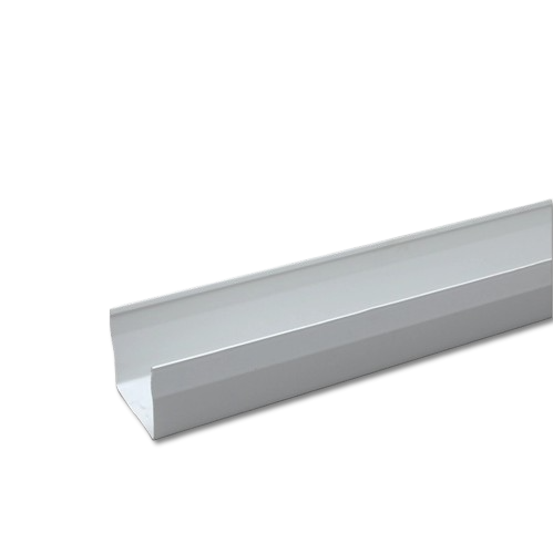 EUROGUARD GUTTER 5MTR 160MM WHITE
