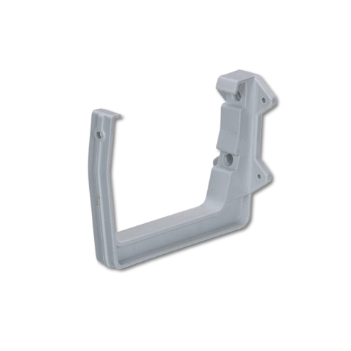EUROGUARD UPVC CLAMP WITH GI HANDLE 160MM WHITE