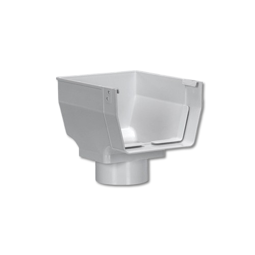 EUROGUARD END DROP 160MM WHITE